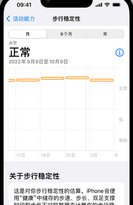 平鲁iPhone手机维修如何在iPhone开启'步行稳定性通知'