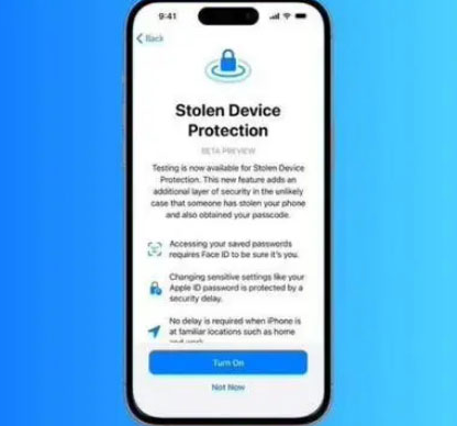 平鲁苹果授权维修店分享被盗设备保护功能开启方法