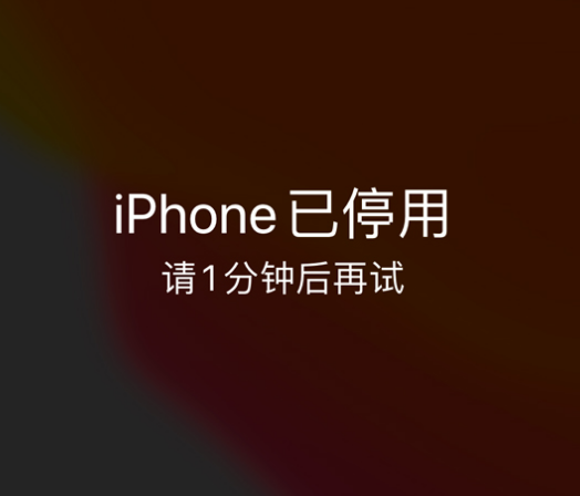 平鲁苹果手机维修分享:iPhone 显示“不可用”或“已停用”怎么办？还能保留数据吗？ 