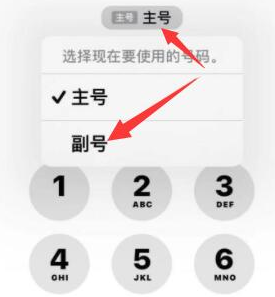 平鲁苹果14维修店分享iPhone 14 Pro Max使用副卡打电话的方法 