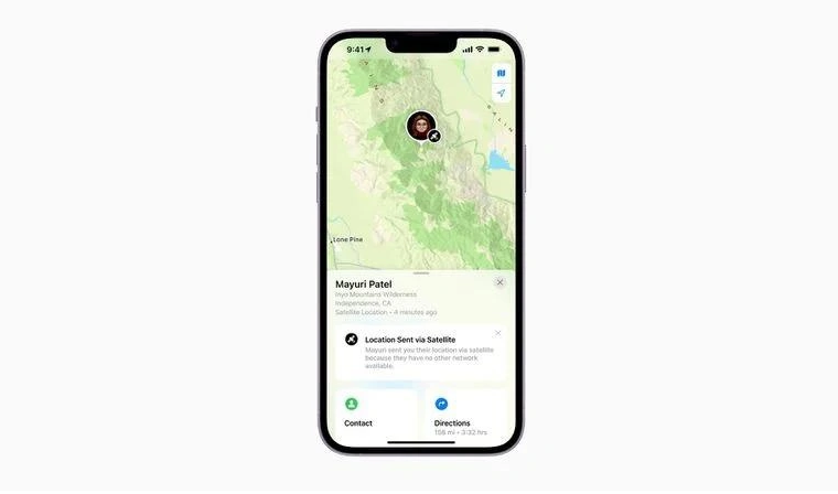 平鲁苹果14维修分享iPhone14系列中 FindMy功能通过卫星分享位置方法教程 